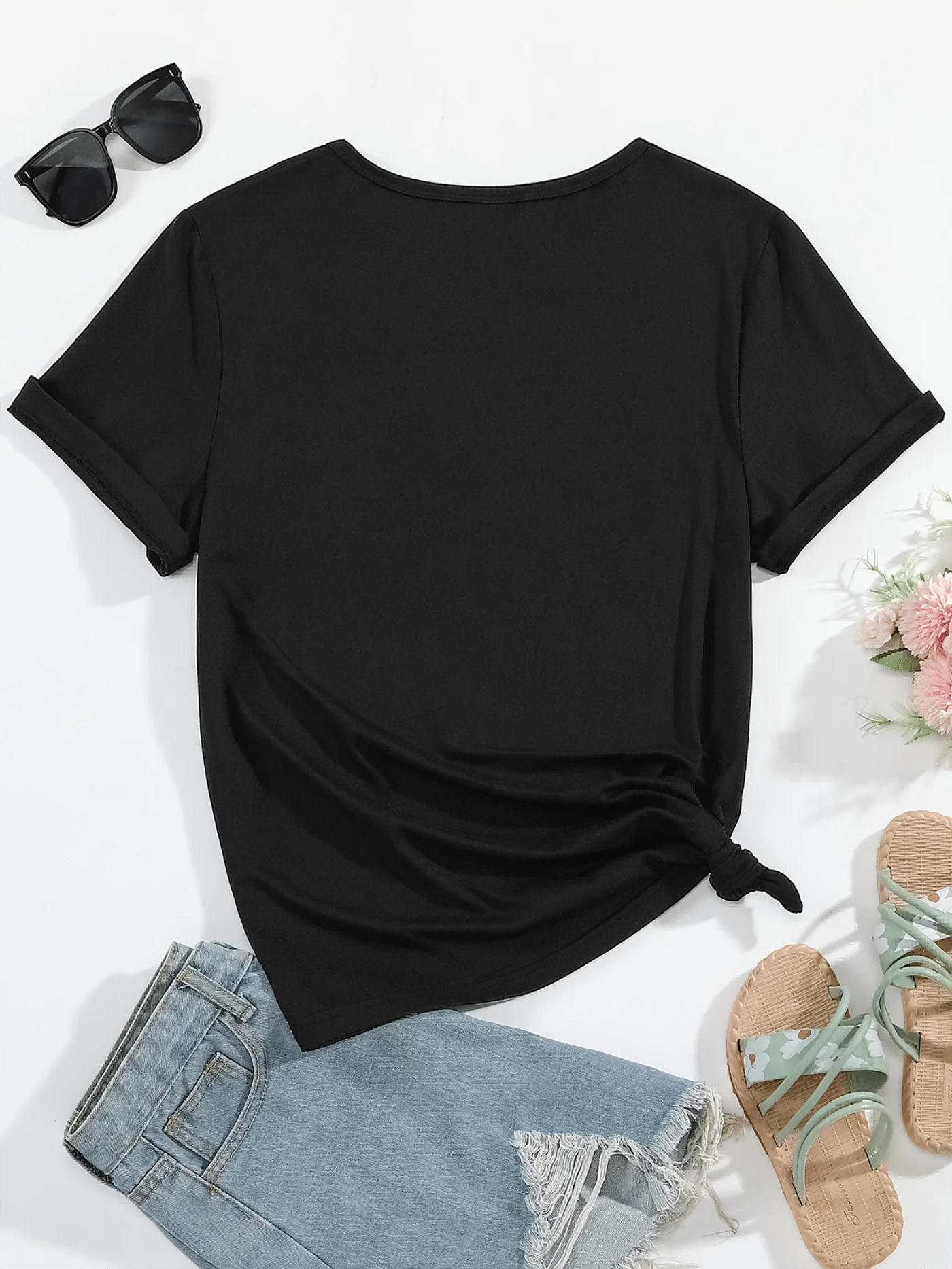 I Don't Have Time For Nonsense Spanish Phrase Camiseta Mujer Women T-shirt Tops Short Sleeve Básico Tshirt for Lady - Image 6